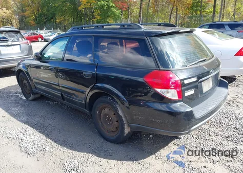 2008 Subaru Outback z USA, uszkodzony, nr VIN 4S4BP60C587321161